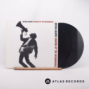 Bryan Adams Waking Up The Neighbours 2 x LP Vinyl Record - Front Cover & Record