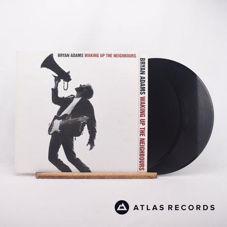 Bryan Adams Waking Up The Neighbours 2 x LP Vinyl Record - Front Cover & Record