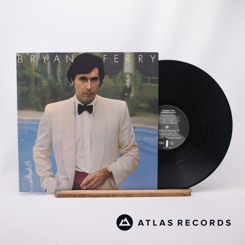 Bryan Ferry Another Time, Another Place LP Vinyl Record - Front Cover & Record