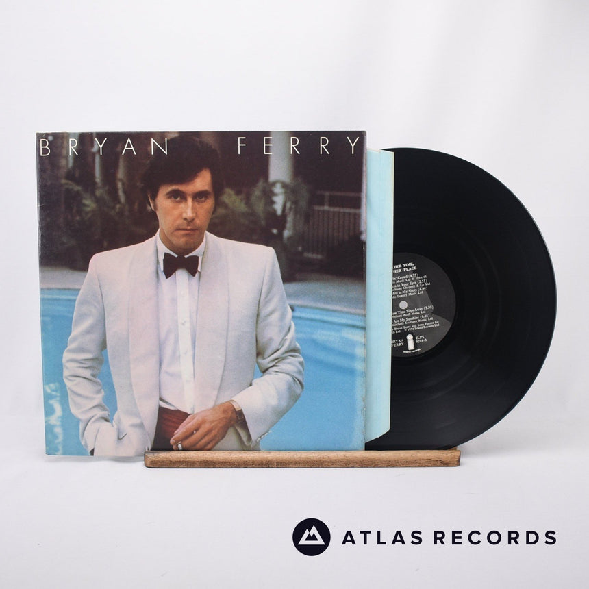 Bryan Ferry Another Time, Another Place LP Vinyl Record - Front Cover & Record