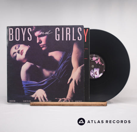 Bryan Ferry Boys And Girls LP Vinyl Record - Front Cover & Record