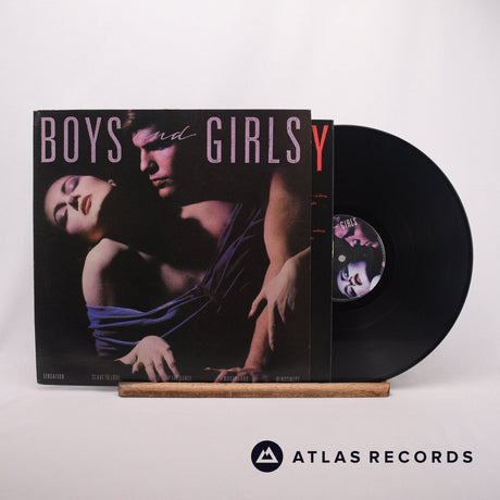 Bryan Ferry Boys And Girls LP Vinyl Record - Front Cover & Record