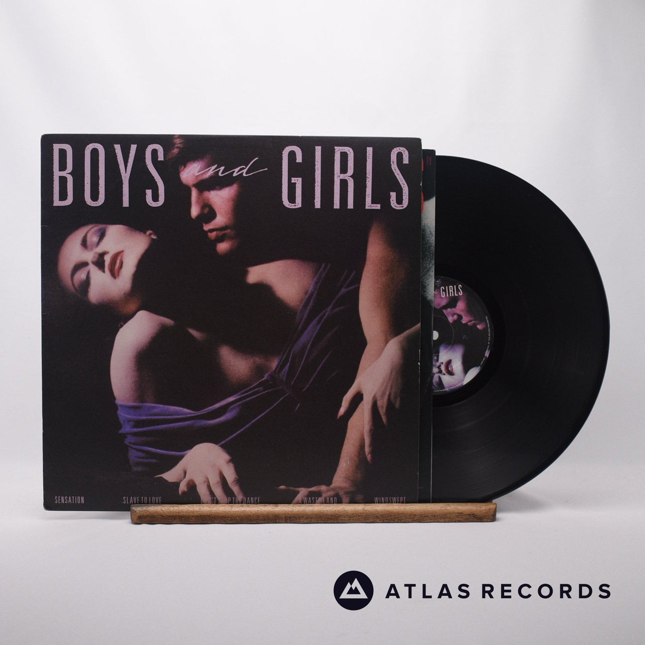 Bryan Ferry Boys And Girls LP Vinyl Record - Front Cover & Record