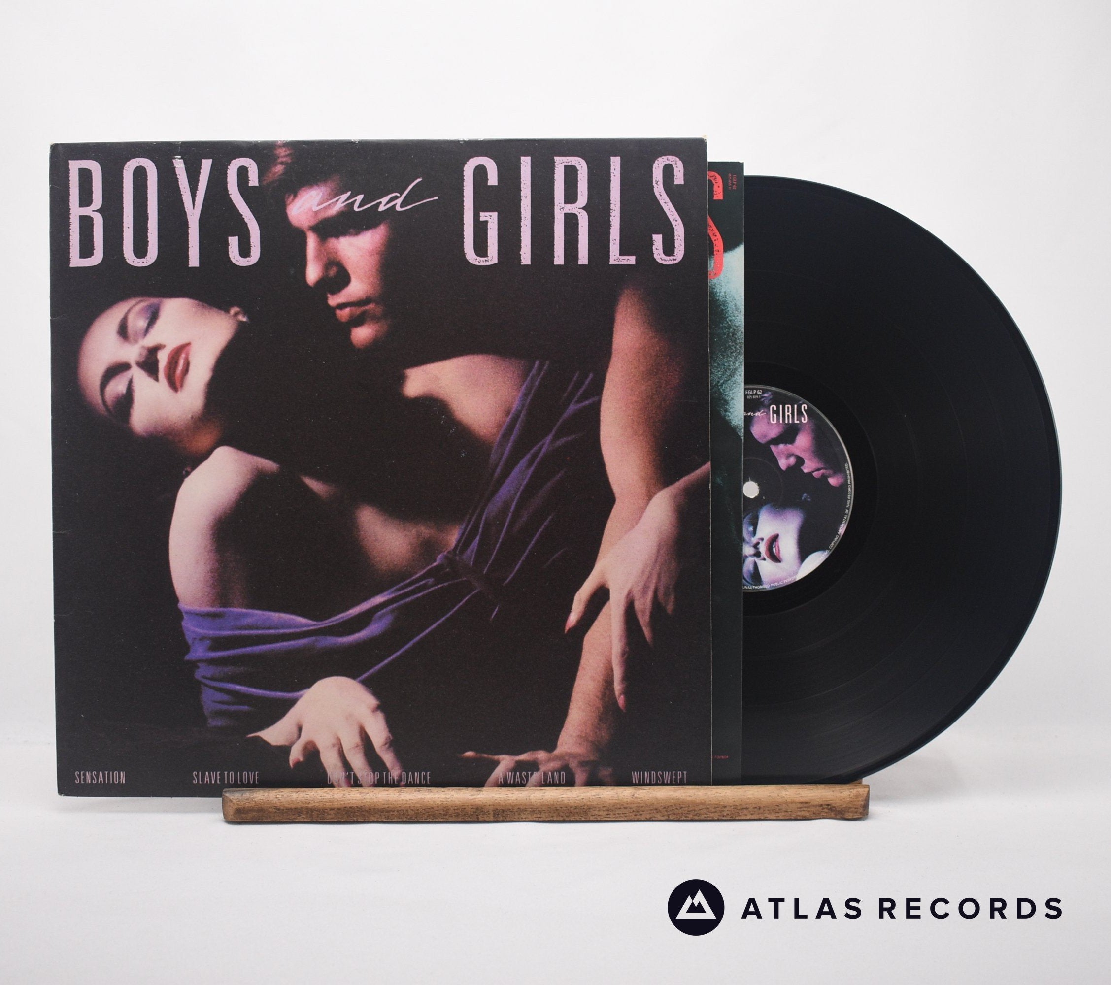 Bryan Ferry Boys And Girls LP Vinyl Record EX/EX – Atlas Records