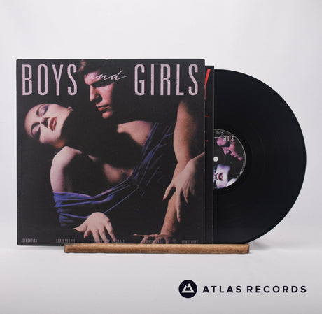 Bryan Ferry Boys And Girls LP Vinyl Record - Front Cover & Record