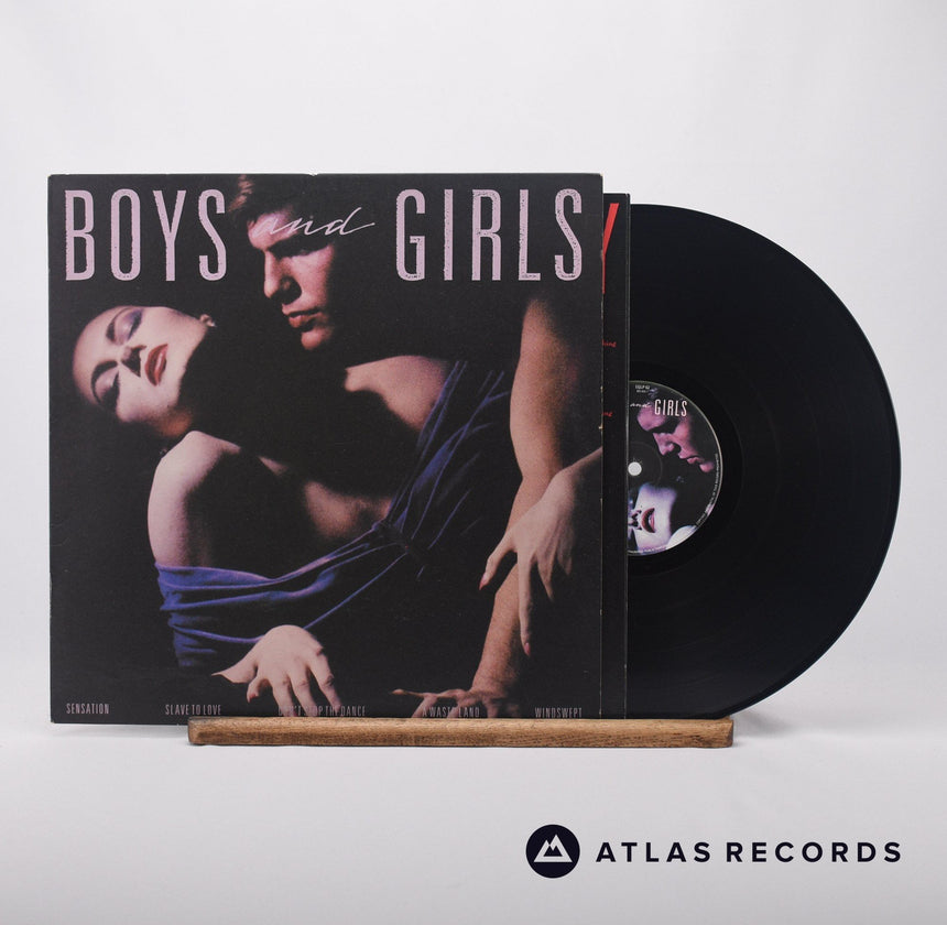 Bryan Ferry Boys And Girls LP Vinyl Record - Front Cover & Record