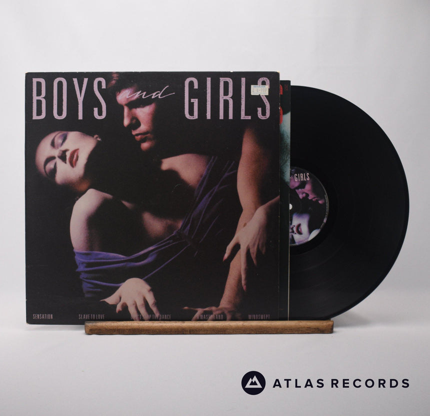 Bryan Ferry Boys And Girls LP Vinyl Record - Front Cover & Record