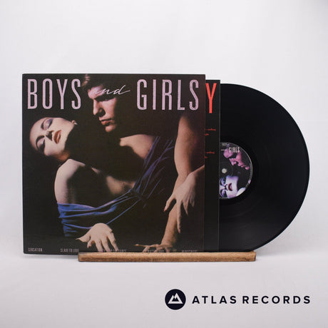 Bryan Ferry Boys And Girls LP Vinyl Record - Front Cover & Record