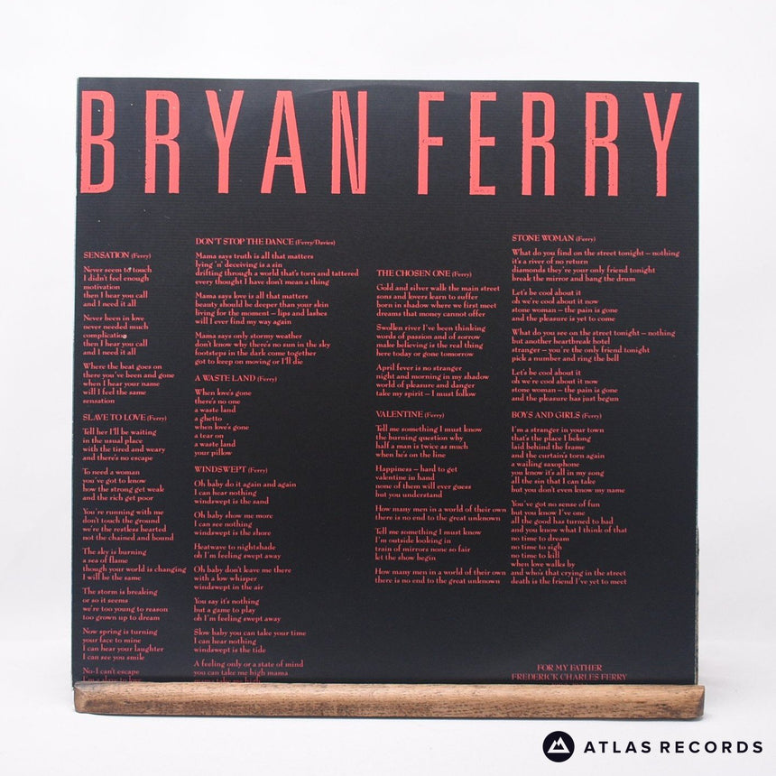 Bryan Ferry - Boys And Girls - A//1 B//3 LP Vinyl Record - EX/EX