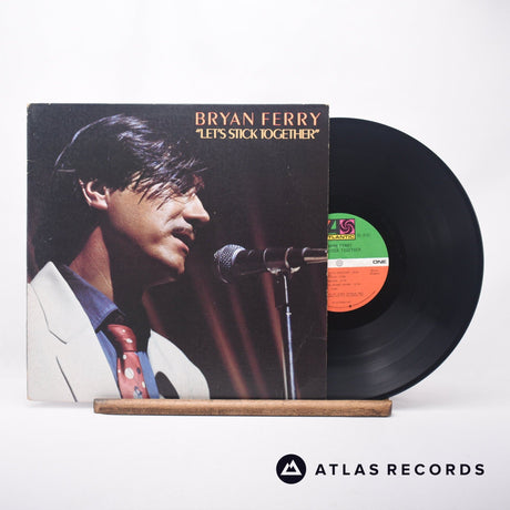 Bryan Ferry Let's Stick Together LP Vinyl Record - Front Cover & Record