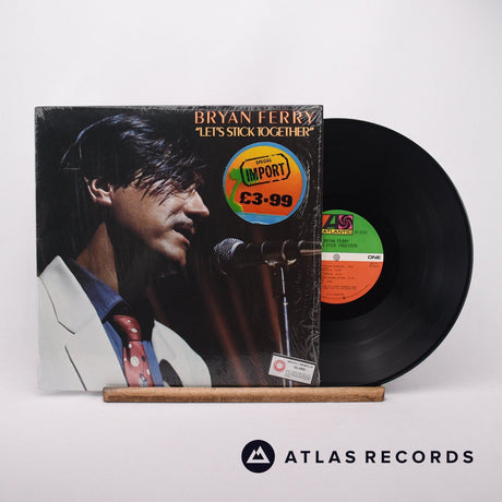 Bryan Ferry Let's Stick Together LP Vinyl Record - Front Cover & Record