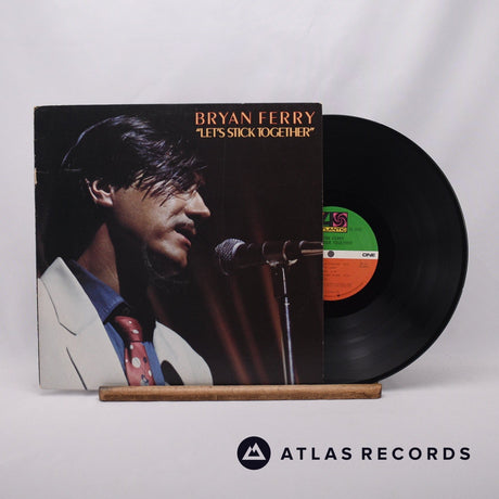 Bryan Ferry Let's Stick Together LP Vinyl Record - Front Cover & Record