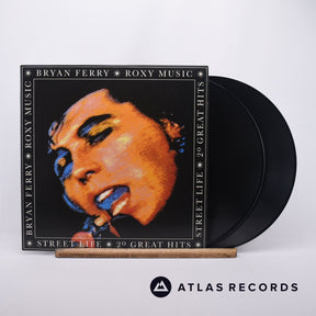 Bryan Ferry Street Life - 20 Great Hits 2 x LP Vinyl Record - Front Cover & Record