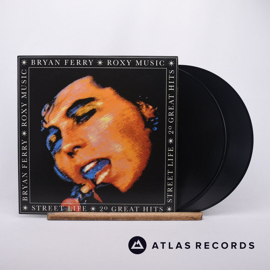 Bryan Ferry Street Life - 20 Great Hits 2 x LP Vinyl Record - Front Cover & Record