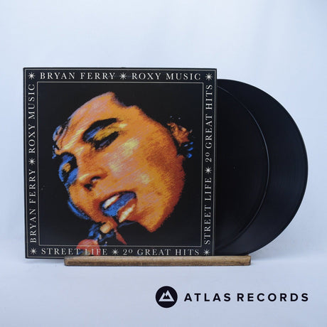 Bryan Ferry Street Life - 20 Great Hits 2 x LP Vinyl Record - Front Cover & Record