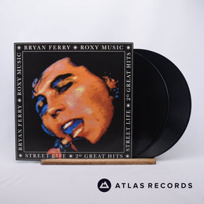 Bryan Ferry Street Life - 20 Great Hits 2 x LP Vinyl Record - Front Cover & Record