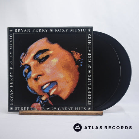 Bryan Ferry Street Life - 20 Great Hits Double LP Vinyl Record - Front Cover & Record