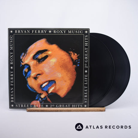 Bryan Ferry Street Life - 20 Great Hits 2 x LP Vinyl Record - Front Cover & Record