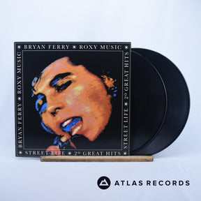 Bryan Ferry Street Life - 20 Great Hits 2 x LP Vinyl Record - Front Cover & Record
