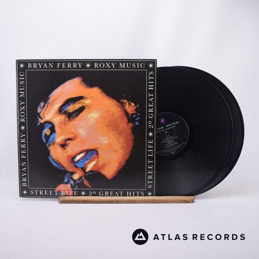 Bryan Ferry Street Life - 20 Great Hits 2 x LP Vinyl Record - Front Cover & Record