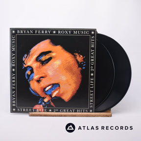 Bryan Ferry Street Life - 20 Great Hits 2 x LP Vinyl Record - Front Cover & Record