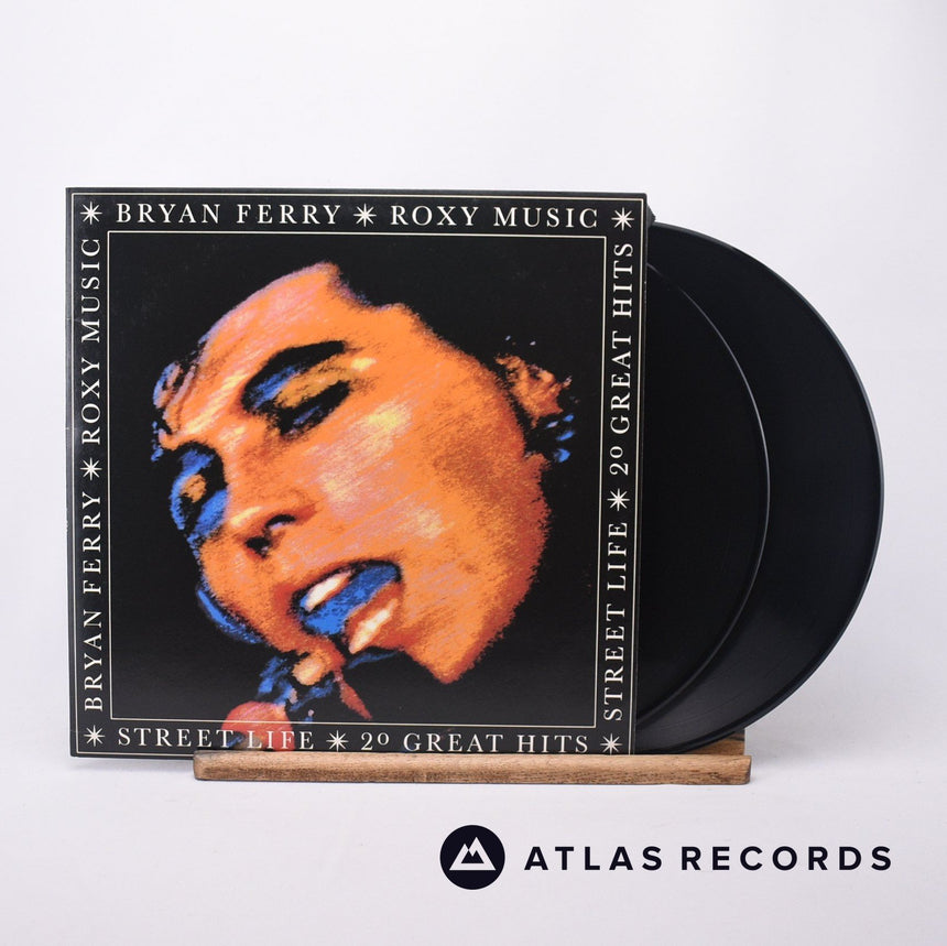 Bryan Ferry Street Life - 20 Great Hits 2 x LP Vinyl Record - Front Cover & Record
