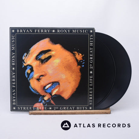 Bryan Ferry Street Life - 20 Great Hits 2 x LP Vinyl Record - Front Cover & Record