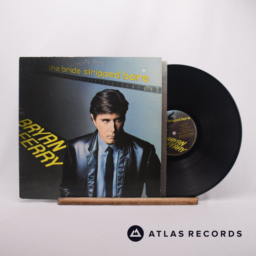 Bryan Ferry The Bride Stripped Bare LP Vinyl Record - Front Cover & Record