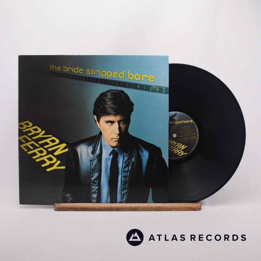 Bryan Ferry The Bride Stripped Bare LP Vinyl Record - Front Cover & Record