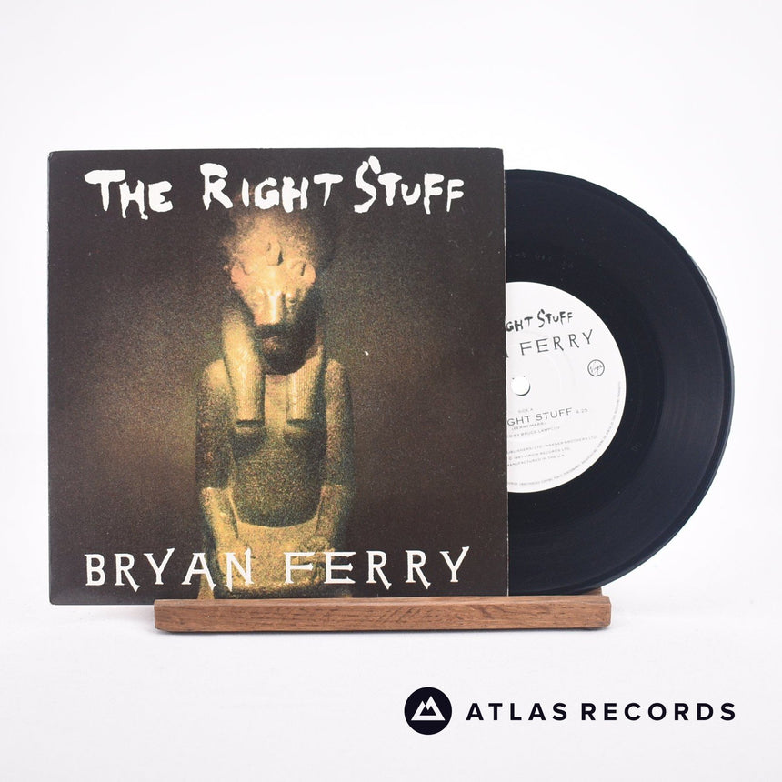 Bryan Ferry The Right Stuff 7" Vinyl Record - Front Cover & Record