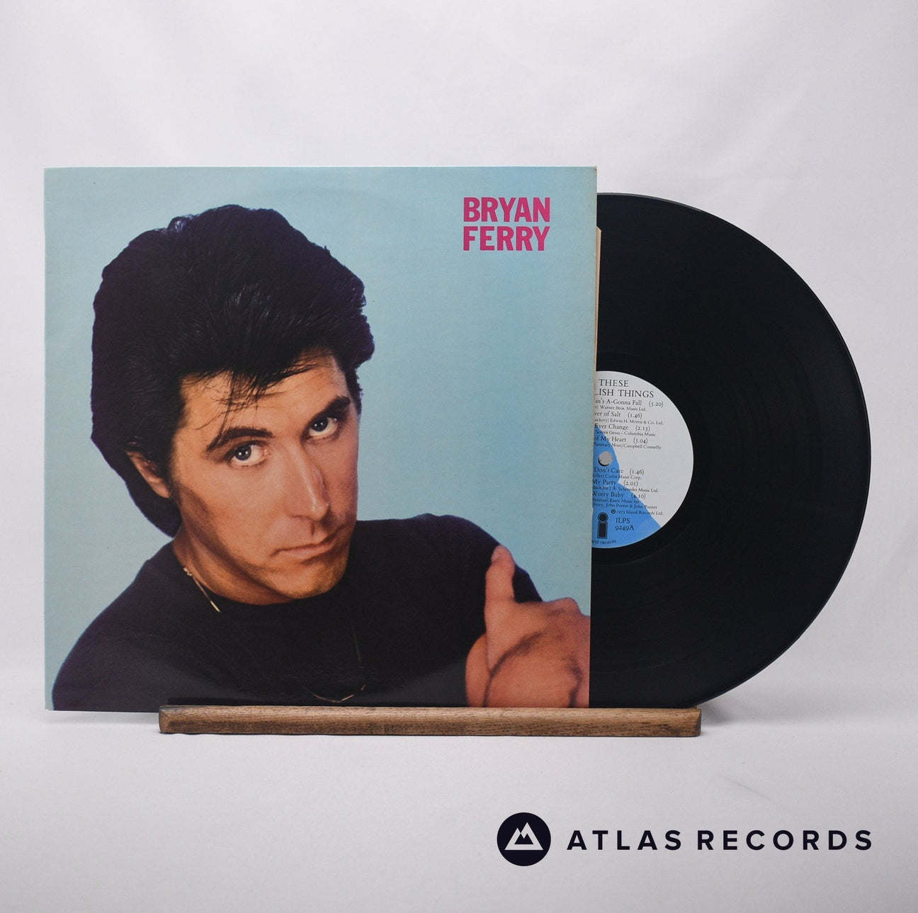 Bryan Ferry These Foolish Things LP Vinyl Record - Front Cover & Record