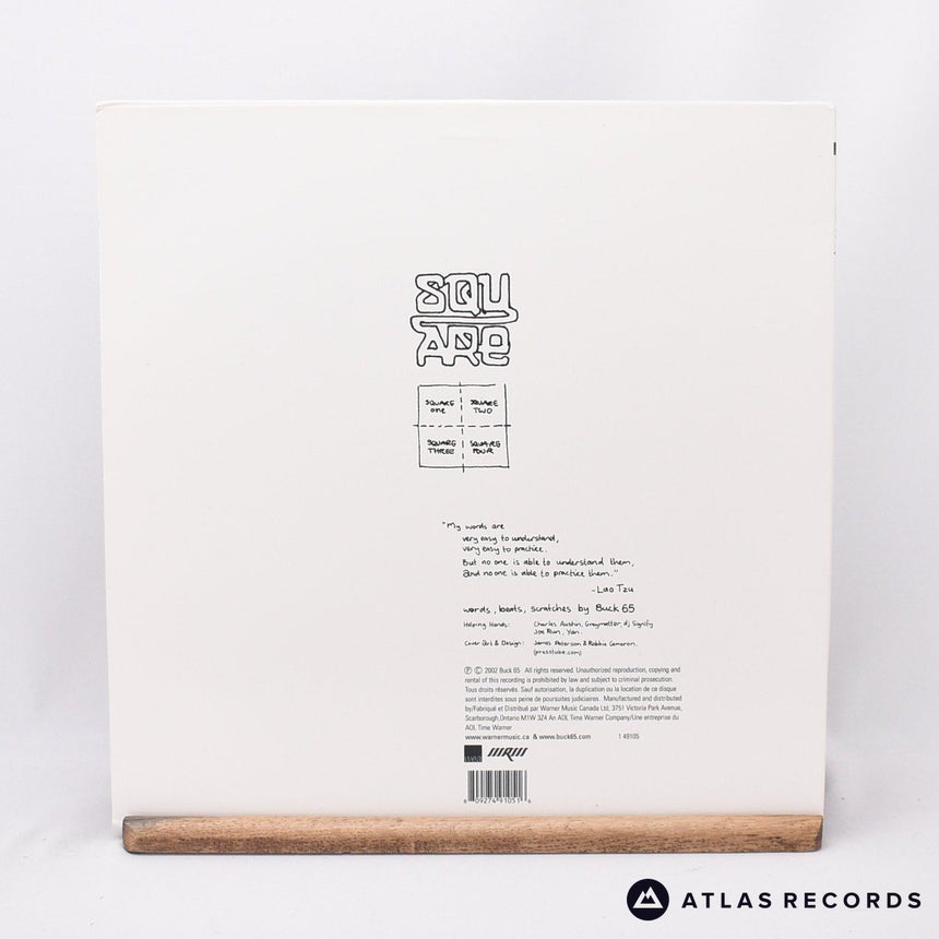 Buck 65 - Square - Canada 2 x LP Vinyl Record - EX/VG+