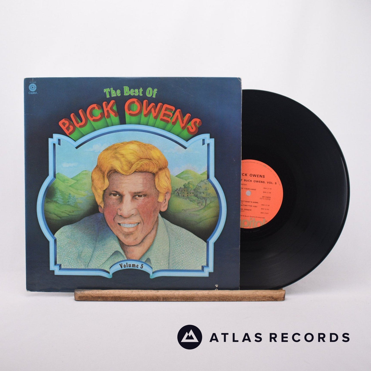 Buck Owens The Best Of Buck Owens, Vol. 5 LP Vinyl Record - Front Cover & Record