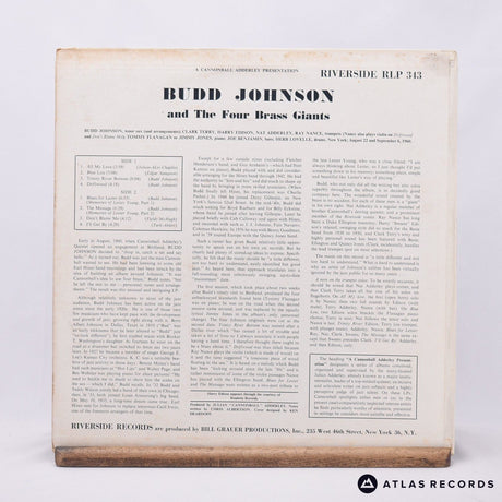 Budd Johnson - Budd Johnson And The Four Brass Giants - LP Vinyl Record - VG+/EX