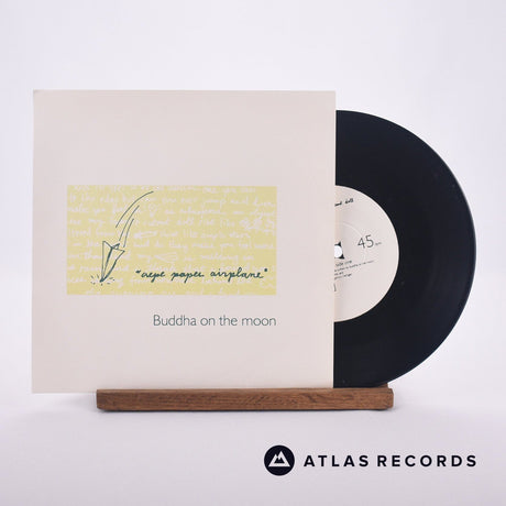 Buddha On The Moon Crèpe Paper Airplane 7" Vinyl Record - Front Cover & Record