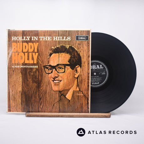 Buddy Holly Holly In The Hills LP Vinyl Record - Front Cover & Record