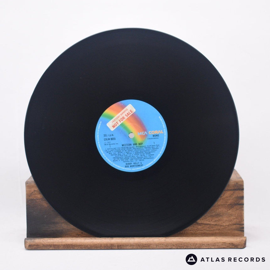 Buddy Holly - Western And Bop - LP Vinyl Record - EX/NM