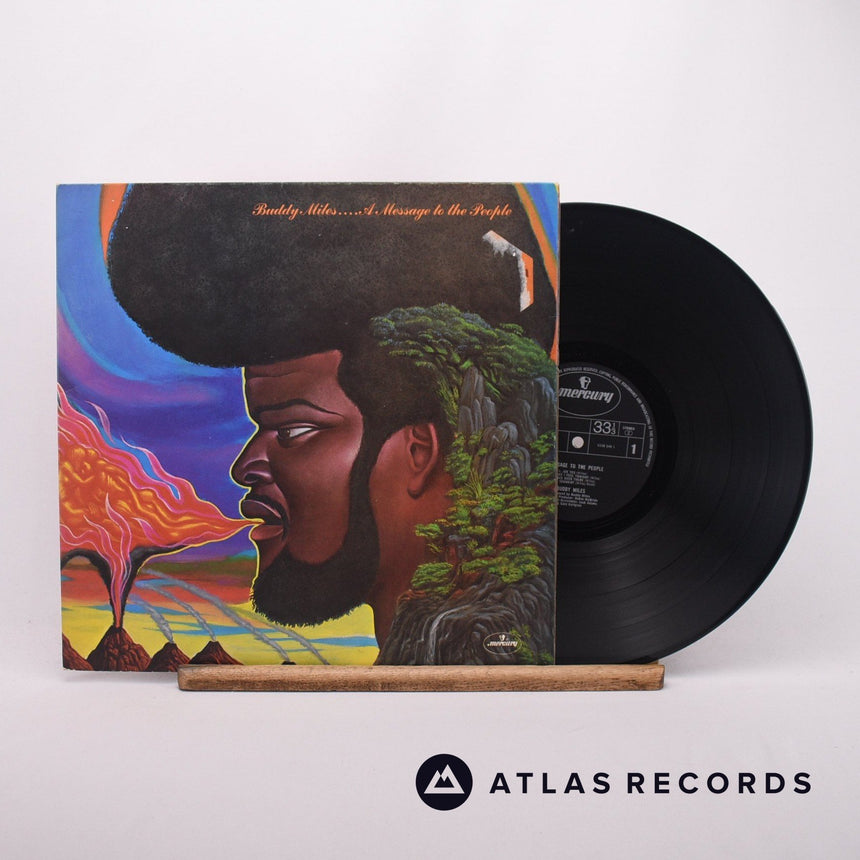 Buddy Miles A Message To The People LP Vinyl Record - Front Cover & Record