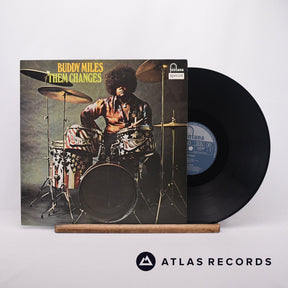 Buddy Miles Them Changes LP Vinyl Record - Front Cover & Record