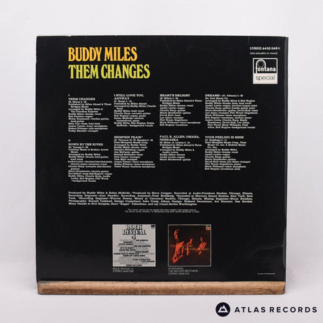 Buddy Miles - Them Changes - Reissue Netherlands LP Vinyl Record - EX/EX