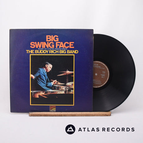 Buddy Rich Big Band Big Swing Face LP Vinyl Record - Front Cover & Record