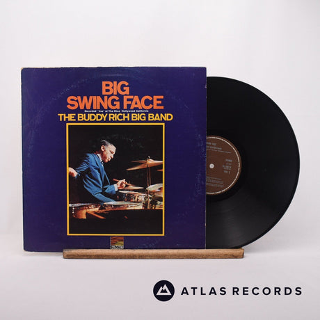 Buddy Rich Big Band Big Swing Face LP Vinyl Record - Front Cover & Record