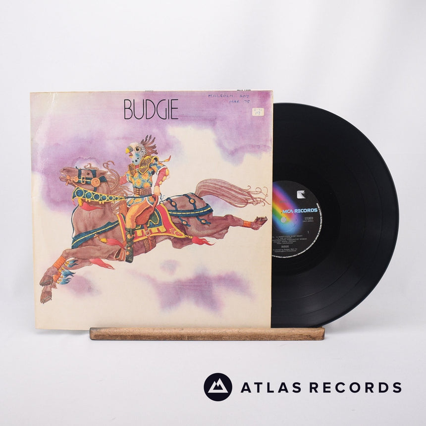 Budgie Budgie LP Vinyl Record - Front Cover & Record