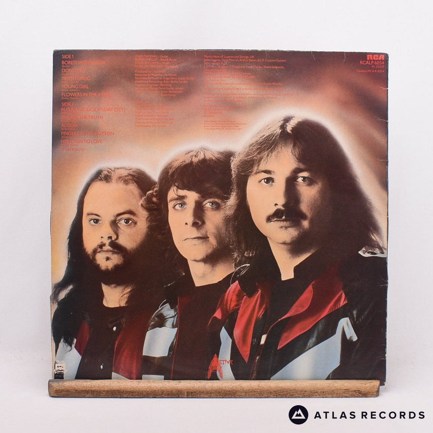 Budgie - Deliver Us From Evil - A-1 B-1 LP Vinyl Record - VG+/VG+
