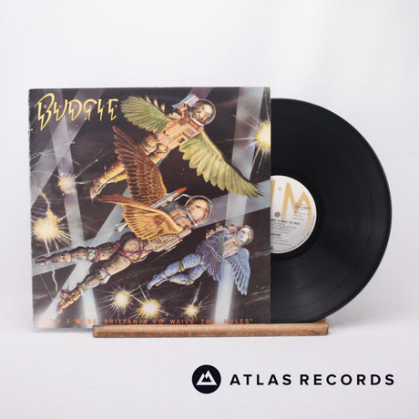 Budgie If I Were Brittania I'd Waive The Rules LP Vinyl Record - Front Cover & Record