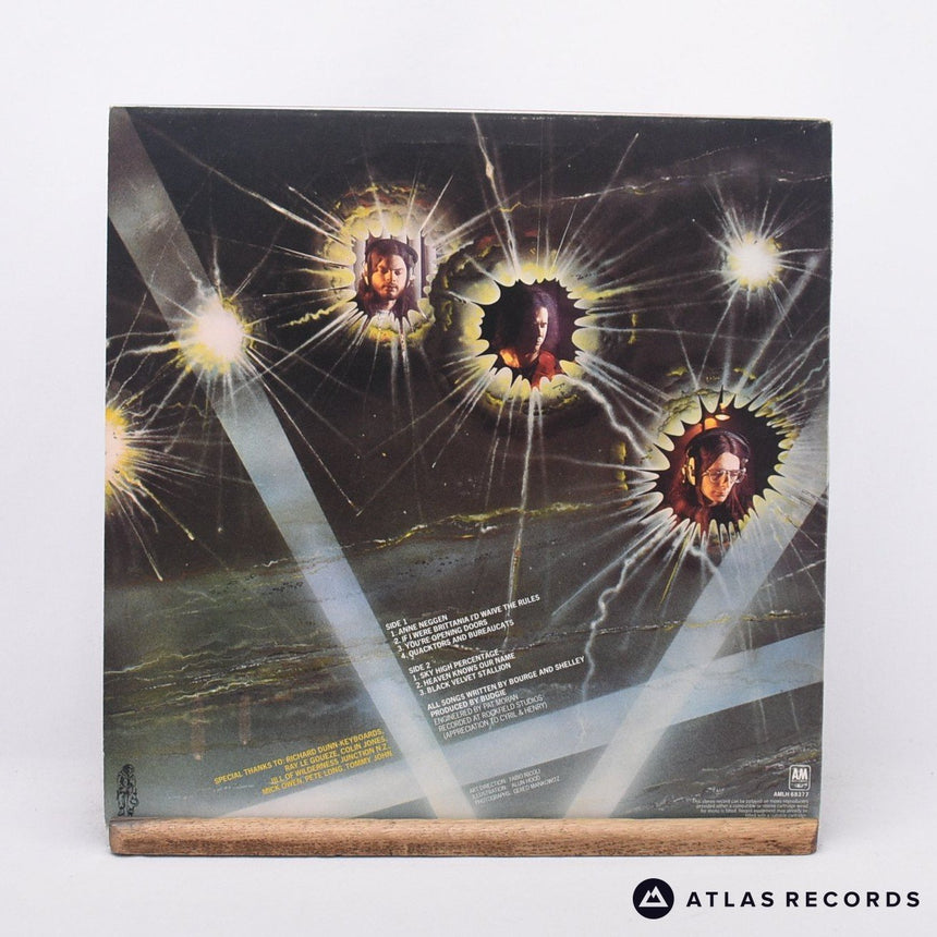Budgie - If I Were Brittania I'd Waive The Rules - A2 B2 LP Vinyl Record - EX/EX
