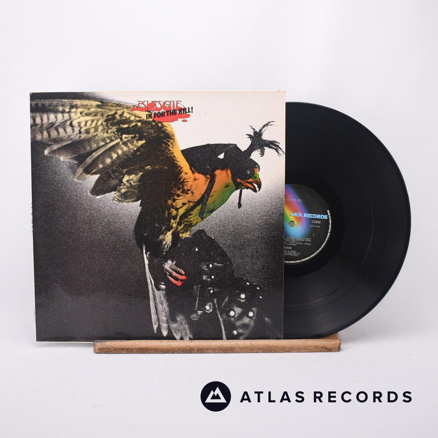 Budgie In For The Kill! LP Vinyl Record - Front Cover & Record