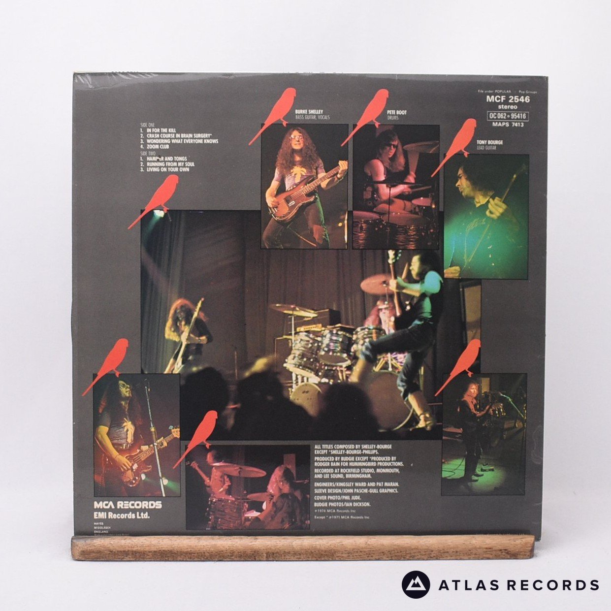 Budgie Vinyl Records | Rare Vinyl | Free Delivery Over £40 – Atlas