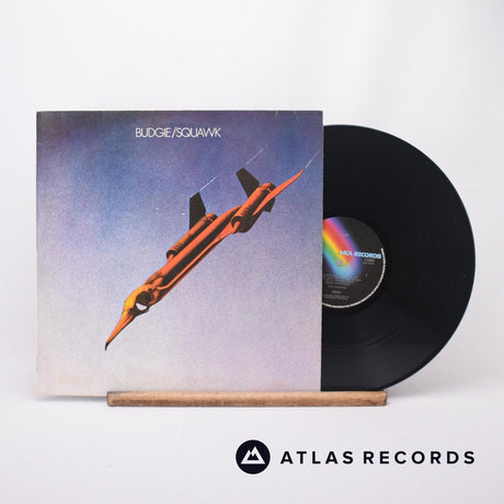 Budgie Squawk LP Vinyl Record - Front Cover & Record