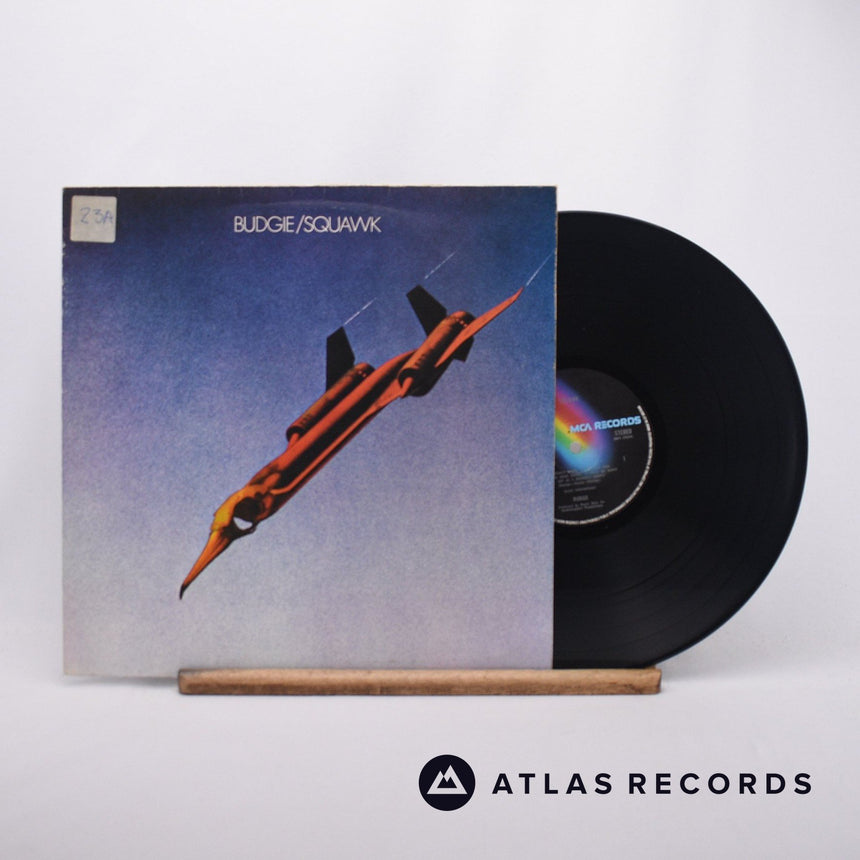 Budgie Squawk LP Vinyl Record - Front Cover & Record